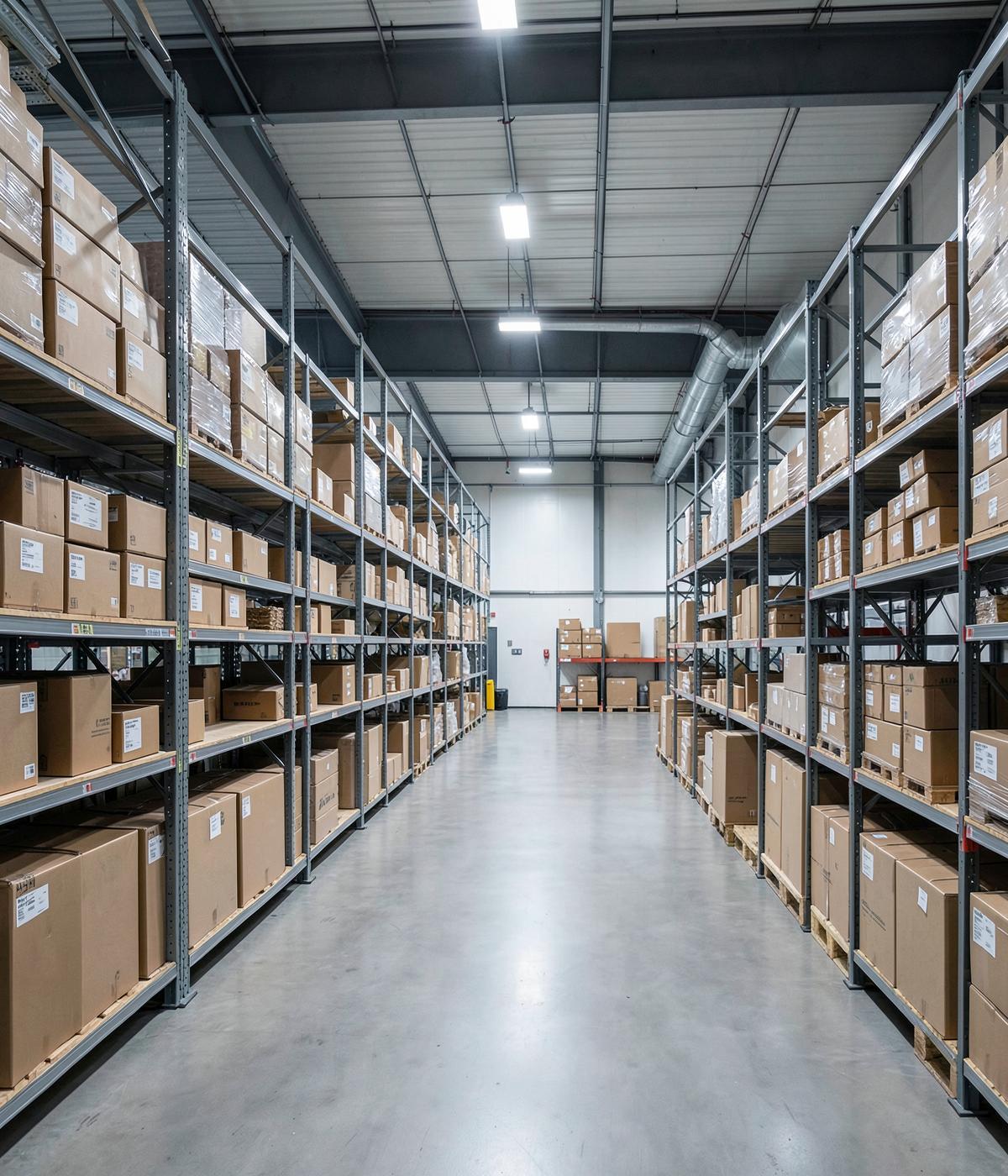 Zorvane Group fulfillment center interior